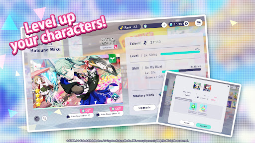 Tangkapan layar HATSUNE MIKU: COLORFUL STAGE! 1